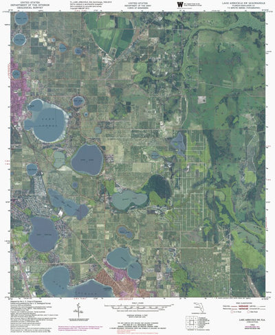 FL-LAKE ARBUCKLE SW: GeoChange 1950-2010 Preview 1