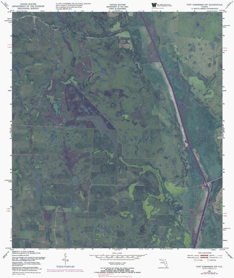 FL-FORT KISSIMMEE NW: GeoChange 1950-2010 Preview 1