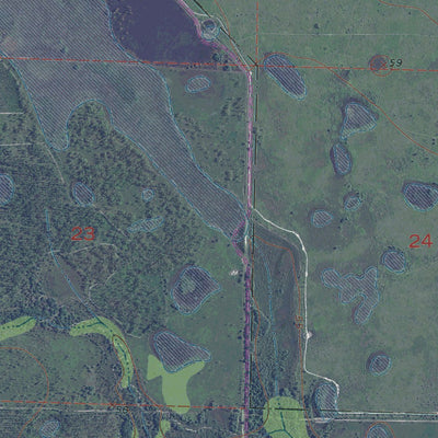FL-FORT KISSIMMEE NW: GeoChange 1950-2010 Preview 2