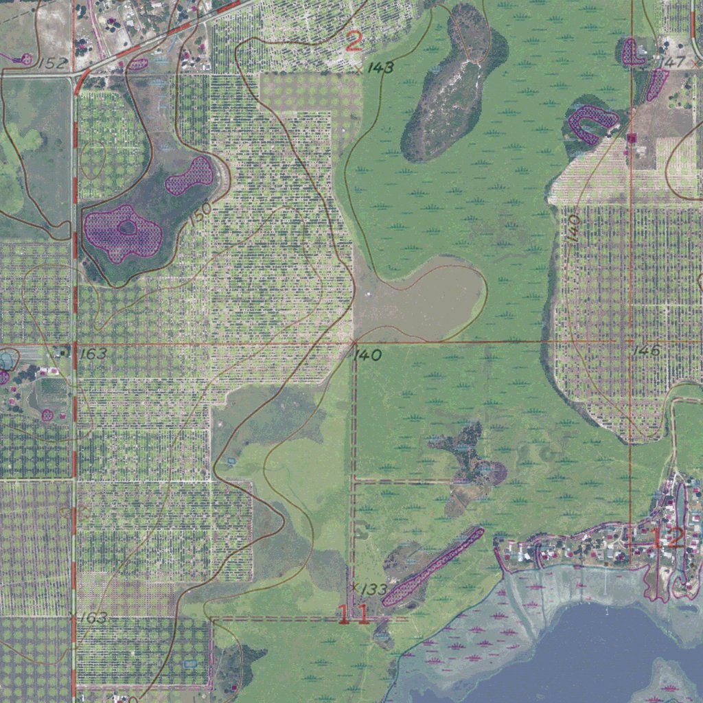 Hunting Alturas Map FL-ALTURAS: GeoChange 1947-2010 Map by Western Michigan University ...