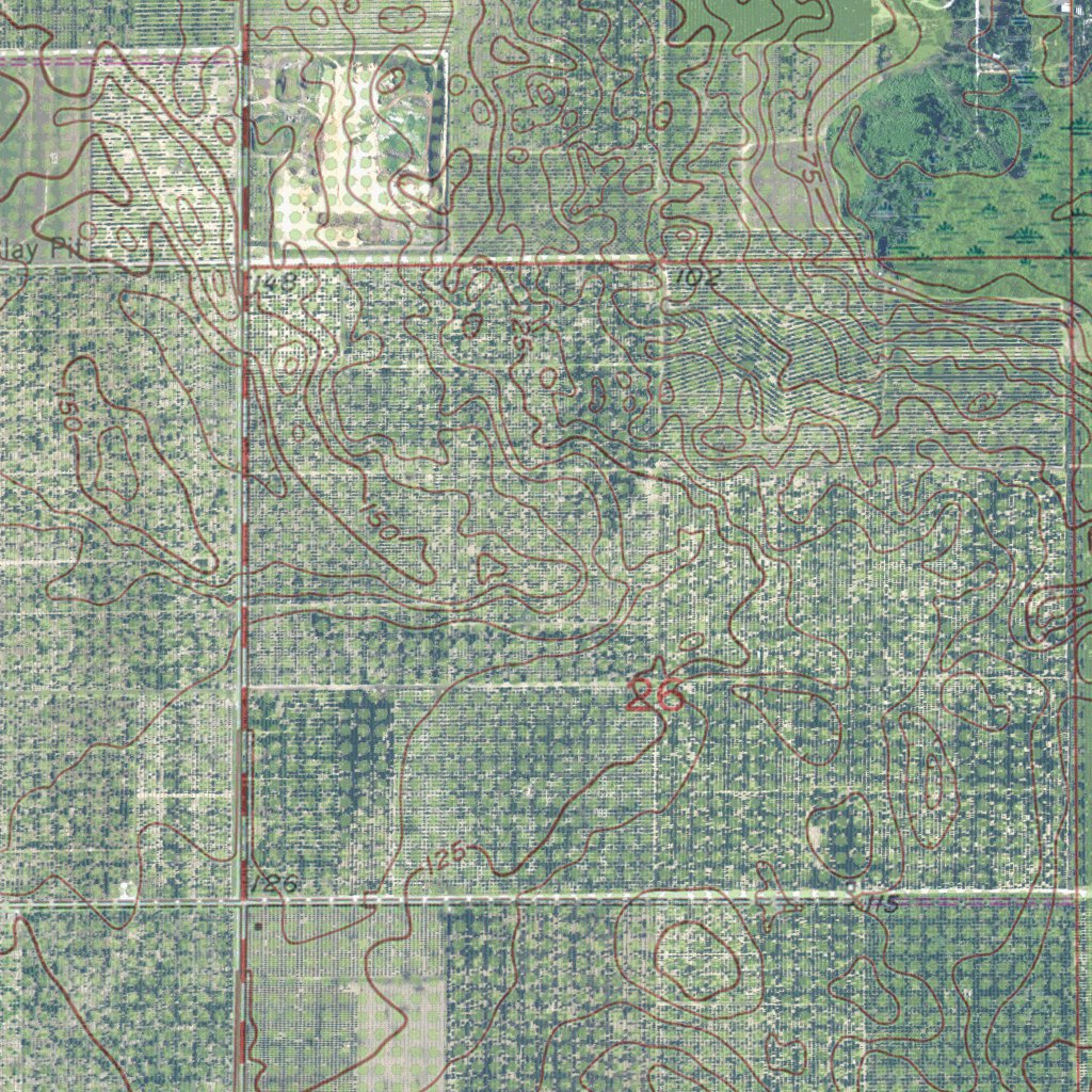 FL-SEBRING: GeoChange 1950-2010 Map by Western Michigan University ...