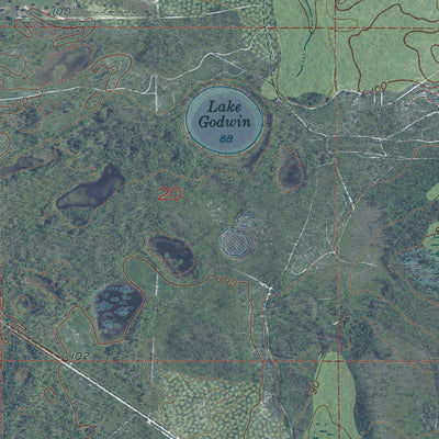 FL-LAKE ARBUCKLE: GeoChange 1950-2010 Preview 2