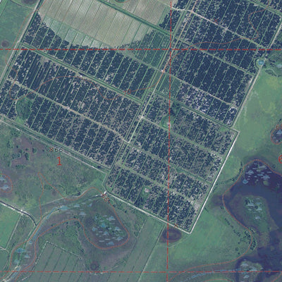 FL-FORT KISSIMMEE NE: GeoChange 1950-2010 Preview 3
