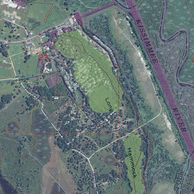 FL-LAKE MARIAN SW: GeoChange 1950-2010 Preview 3