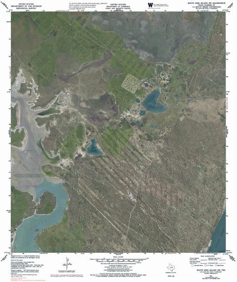 TX-SOUTH BIRD ISLAND NW: GeoChange 1948-2012 Preview 1