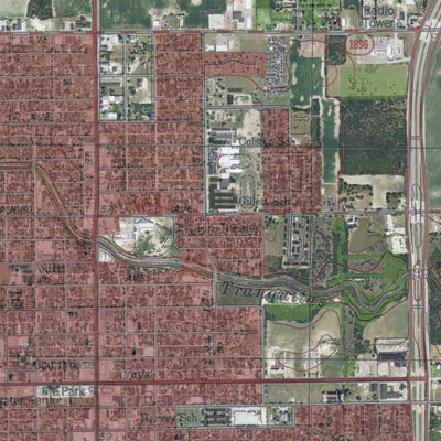 TX-KINGSVILLE EAST: GeoChange 1974-2012 Preview 3