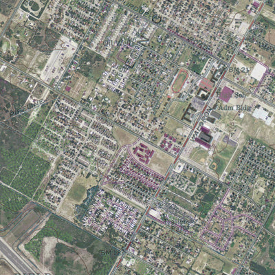TX-OSO CREEK NE: GeoChange 1967-2012 Preview 3