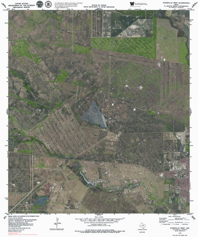 TX-KINGSVILLE WEST: GeoChange 1974-2012 Preview 1