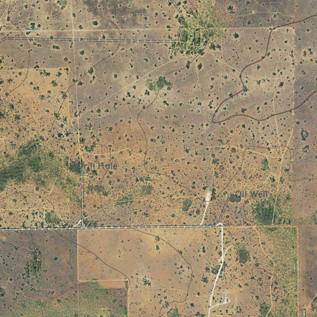 Armstrong Ranch TX-ARMSTRONG RANCH: GeoChange 1970-2012 Map by Western Michigan ...