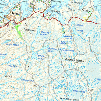 Norway 1:50k Map 27 Preview 3