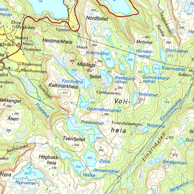 Norway 1:50k Map 30 Preview 3