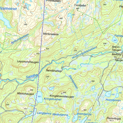 Norway 1:50k Map 31 Preview 2