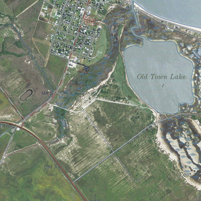 TX-PORT LAVACA EAST: GeoChange 1946-2012 Preview 3