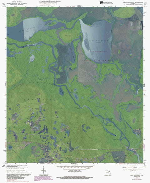 FL-LAKE WOODRUFF: GeoChange 1957-2010 Preview 1