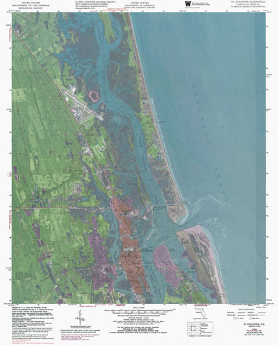 FL-SAINT AUGUSTINE: GeoChange 1952-2010 Preview 1