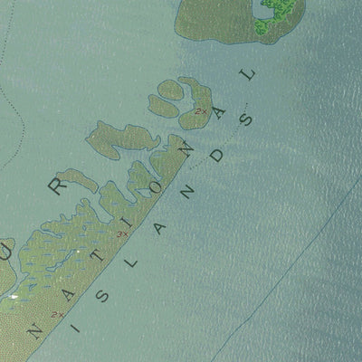 LA-STAKE ISLANDS: GeoChange 1950-2010 Preview 2