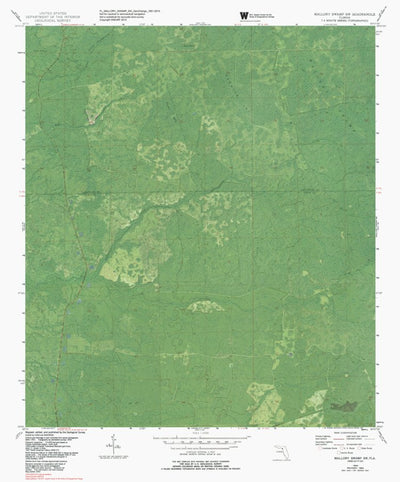 FL-MALLORY SWAMP SW: GeoChange 1951-2015 Preview 1