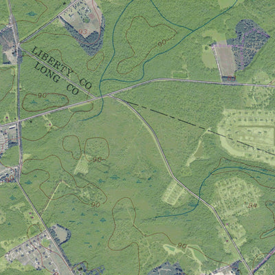 GA-WALTHOURVILLE: GeoChange 1947-2010 Preview 2