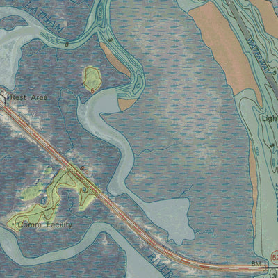 GA-JEKYLL ISLAND: GeoChange 1974-2010 Preview 2