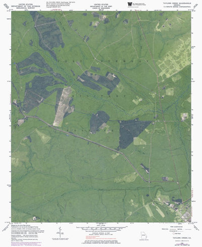 GA-TAYLORS CREEK: GeoChange 1947-2010 Preview 1