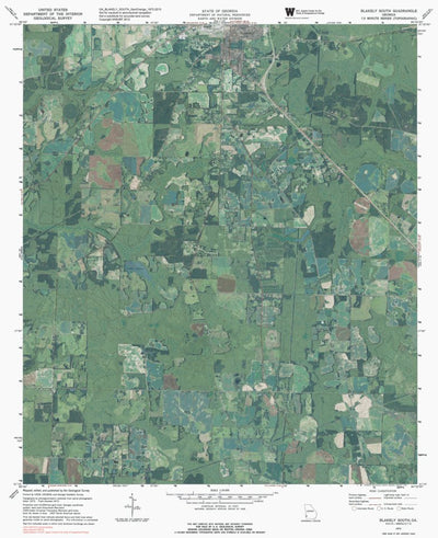 GA-BLAKELY SOUTH: GeoChange 1972-2013 Preview 1