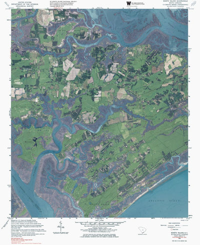 SC-EDISTO ISLAND: GeoChange 1952-2011 Preview 1