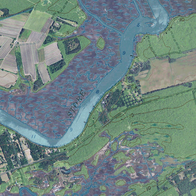 SC-EDISTO ISLAND: GeoChange 1952-2011 Preview 2