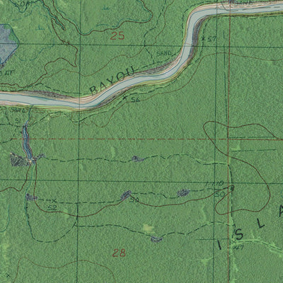 MS-LA-BUCK ISLAND: GeoChange 1983-2012 Preview 2
