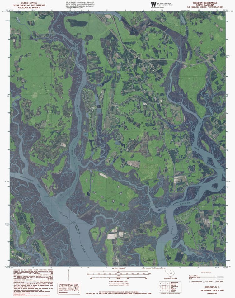 SC-SHELDON: GeoChange 1981-2011 Map by Western Michigan University ...