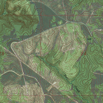 LA-LITTLE SANDY CREEK: GeoChange 1953-2013 Preview 3