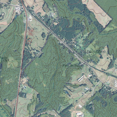 GA-APALACHEE: GeoChange 1971-2013 Preview 2