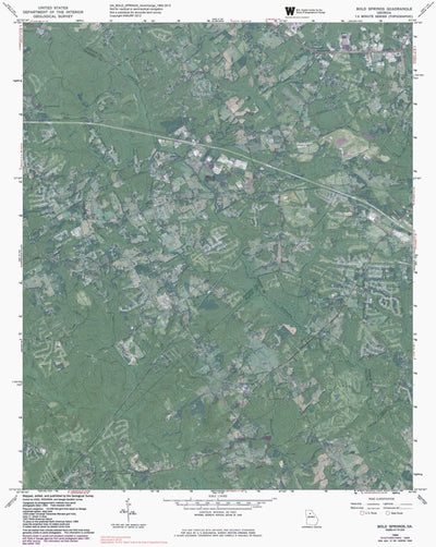 GA-BOLD SPRINGS: GeoChange 1962-2013 Preview 1