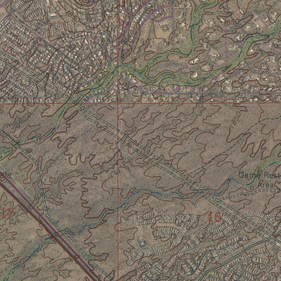 AZ-SUPERSTITION MOUNTAINS SW: GeoChange 1955-2010 Preview 3