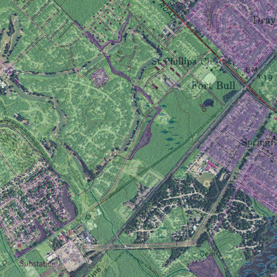 SC-JOHNS ISLAND: GeoChange 1957-2011 Preview 3