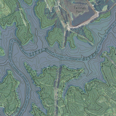 GA-LAKE SINCLAIR WEST: GeoChange 1972-2013 Preview 2
