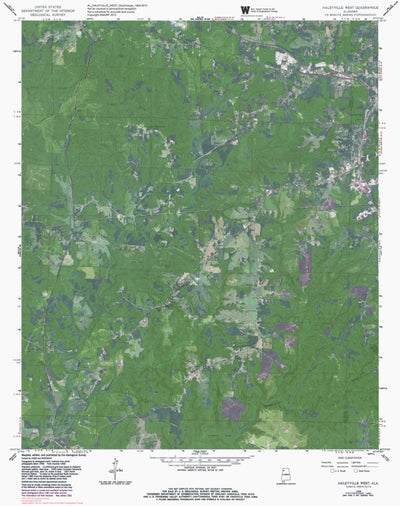 AL-HALEYVILLE WEST: GeoChange 1948-2013 Preview 1