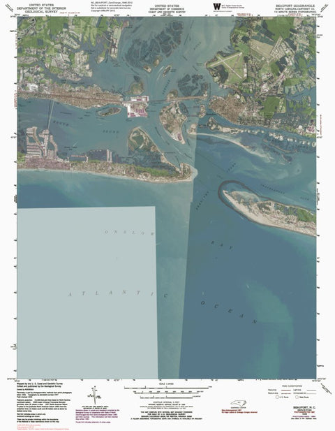 NC-BEAUFORT: GeoChange 1946-2012 Preview 1