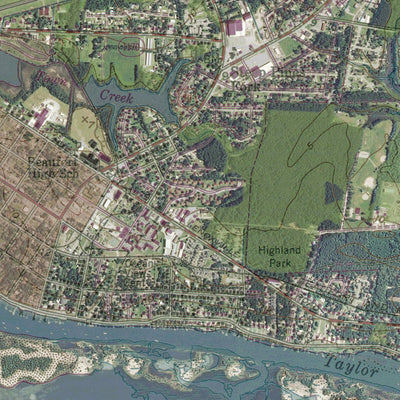 NC-BEAUFORT: GeoChange 1946-2012 Preview 3