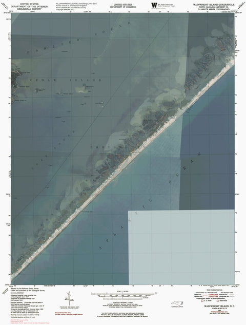 NC-WAINWRIGHT ISLAND: GeoChange 1947-2012 Preview 1
