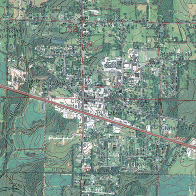 AL-ROGERSVILLE: GeoChange 1972-2013 Preview 3