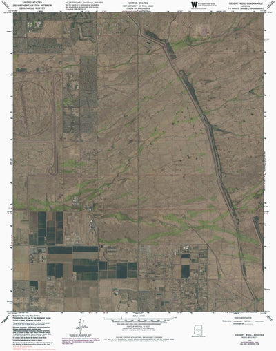 AZ-DESERT WELL: GeoChange 1955-2010 Preview 1