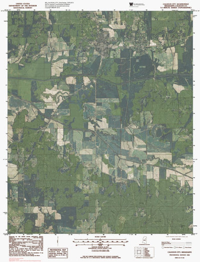 MS-CALHOUN CITY: GeoChange 1979-2012 Preview 1
