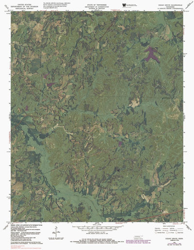 TN-CEDAR GROVE: GeoChange 1960-2012 Preview 1