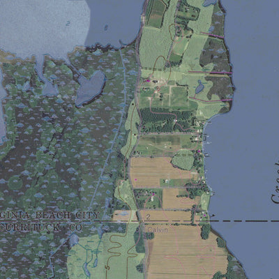 VA-NC-KNOTTS ISLAND: GeoChange 1953-2012 Preview 2