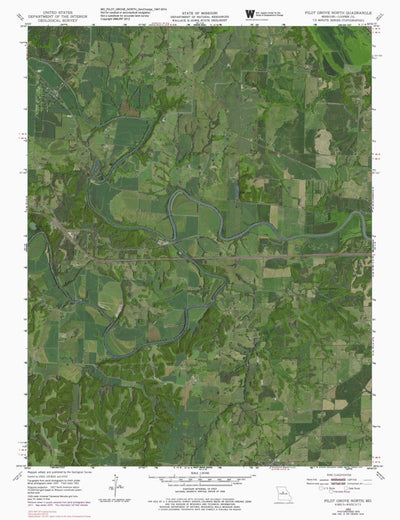 MO-PILOT GROVE NORTH: GeoChange 1947-2014 Preview 1