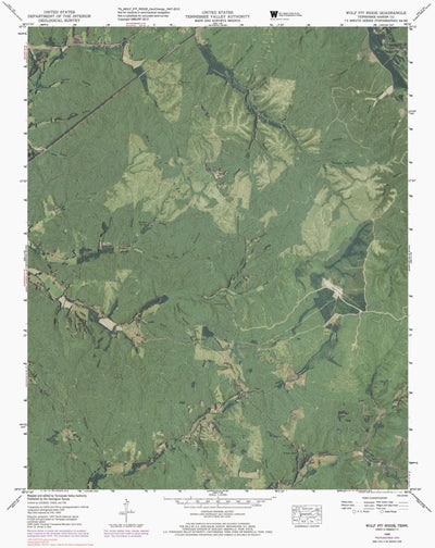 TN-WOLF PIT RIDGE: GeoChange 1947-2012 Preview 1