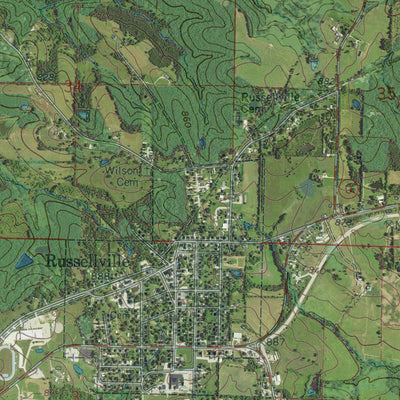 MO-RUSSELLVILLE: GeoChange 1967-2014 Preview 3