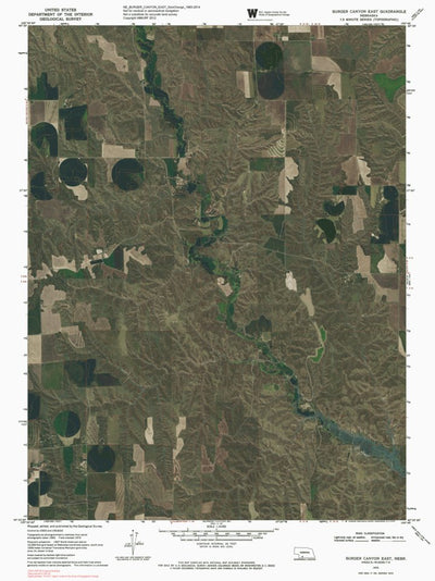 NE-BURGER CANYON EAST: GeoChange 1965-2014 Preview 1