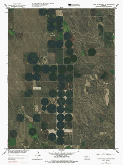 NE-CAMP HAYES LAKE NE: GeoChange 1952-2014 Preview 1