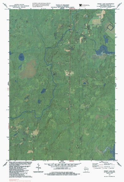 WI-PRIEST LAKE: GeoChange 1965-2013 Preview 1
